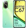 realme C67 8+256GB Smartphone Android, 108MP 3X In-sensor Zoom AI Camera, Snapdragon® 685 6nm, Full HD 6,72 Display, 5000mAh e 33W SUPERVOOC (Verde)