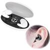 WANWEN Ear Buds Wireless Earbuds, Invisible Sleep Wireless Earphone IPX5 Waterproof, Bluetooth 5.3 Earphones, Touch Control, with Wireless Charging Box, Double Noise Cancelling (White)