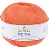DMC-Filato di Petra, in Puro Cotone, Colore: Arancione, Misura: 5