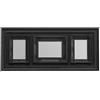 Premier Cornice portafoto Vintage Multi, Nero, 3 Foto, PP-Polypropylene, Multicolore, 3 x 70 x 31 cm