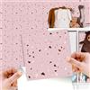 Walplus Adesivi Per Piastrelle Metallizzati Adesivi Piastrelle Facile Da Staccare E Incollare Autoadesiva Alzatina Decorazioni Terrazzo Argento Metallizzato Rosa Rosa 24Pcs 15Cm(6) Rosa