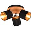 RL LIVE YOUR LIGHT Reality, Faretti da soffitto, Tommy 3xE14 max.28 W