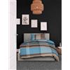 Bierbaum 4942_09 - Lenzuola di flanella, Castoro, Moka, 155x220 + 80x80 cm