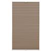 Gardinia 33076 Tenda Plissettata con Morsetto di Fissaggio, Tessuto, Taupe, 60 x 130 cm