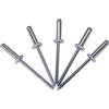 Marcopol Confezione da 400 rivetti ciechi 4,0 x 14 mm, testa a cupola tipo aperto, DIN 7337, rivetti in alluminio e mandrino in acciaio, rivetti pop (400, 4,0 x 14 mm)
