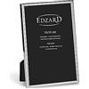 Edzard cornice per immagini Genova, grandezza 10 x 15 cm, placcata in argento pregiato, antiossidante