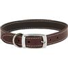 Ancol Patrimonio Pelle Cucita/metà Colletto Foderato Tan 30 cm/30,5 cm SZ 1