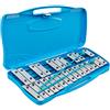 TPM Glockenpiel - Carillon metallofono xilofono ROCKSTAR AX25N2 cromatico, 25 tasti colorati con astuccio e mazzetti - Rockmusic