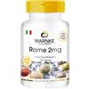 WARNKE VITALSTOFFE Rame 2mg - 100 capsule vegane da rame bisglicinato | Warnke Vitalstoffe - Qualità da farmacia tedesca
