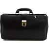 VICTOR LINE SRL Borsa Medico/Dottore Unisex In Vera Pelle 100% Colore Nero - Made In Italy - Artigiani Toscani