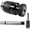 gxwcyi Mandrino Trapano 16 mm Mk2 B16, Autoserrante in Acciaio per Trapano e Avvitatore, Accessori Macchina Portatile Auto Serrare Durevole, Tornio