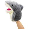 lilizzhoumax Squalo Peluche burattino a mano, Simulazione Animale Squalo Peluche, Simpatico gioco di ruolo, giocattoli interattivi per la prima educazione dei bambini, decorazione della casa