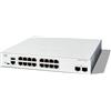 Cisco C1300-16T-2G switch di rete Gestito L2/L3 Gigabit Ethernet [10/100/1000] Bianco (Cisco Catalyst 1300-16T-2G - Switch L3 Managed 16 x 10/100/1000Base-T + 2 SFP rack-mountable) [C1300-16T-2G]