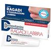 Dermovitamina Ragadi Labbra Balsamo Rigenerante - Tratta Lembi Screpolati - Balsamo Labbra Riparatore con Vitamine - Arrossamenti e Secchezza - Uso Giornaliero - Senza Aromi - 8 ml