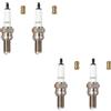 TORCH B9RI set da 4 candele all'iridio per candele NGK CR9EIX CR9EK CR8EK