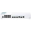 QNAP SWITCH QSW-M408-2C, managed, 8 port 1Gbps, 2 port 10G SFP+/ NBASE-T Combo, 2 port 10G SFP+