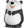 LEONARDO HOME Bambini Panda Salvadanaio in ceramica con chiave, regalo per bambini ragazzi e ragazze, 12,2 cm, nero/bianco colorato, 039197