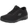 Skechers Go Walk Joy-Ecstatic, Scarpe da Ginnastica Donna, Nero, 39 EU Larga