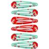 DISNEY Princesses - Set di 6 pinze Clic Clacs all'Effigia di Rapunzel & Ariel, tutti i tipi di capelli, gioielli per capelli, prodotto ufficiale Disney