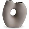 Cooee Design Frodig AG-07-01-SA - Vaso in ceramica organica, colore: sabbia, W 9, L 18, H 20 cm