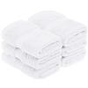 Superior Set di asciugamani, cotone, bianco, 6 pezzi viso