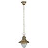 Biscottini Lampadario industriale 89x26cm - Lampadario vintage industriale - Lampadario ottone - Lampadario cucina vintage - Lampadario vintage