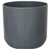 Ivyline Vaso per Piante, Ceramica, Grigio, 13.5 cm