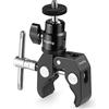 SMALLRIG Super Clamp Mount con Adattatore Artiglio a Sfera e Cool Morsetto - 1124