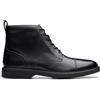 Clarks Aldwin Cap Mens Mid Tan Lea, 12