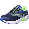 Joma Serie Victory Jr, Running Shoe Donna, Marino-Verde Fluor, 32 EU