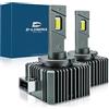 D-Lumina D3S LED Lampadine LED per auto a prova di errore 100% Canbus 90W 18000LM Sostituisci lampadine allo xeno HID OEM Plug and Play - 2 lampade