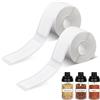 Fodlon Etichette Q30 Q31 D30, 12x40 mm, Etichette Adesive Termiche, Rotolo di Etichette Bianche per Stampanti di Etichette Q30S/Q32/D35/P12/B100/L11/P11/P12/R11, 160 Etichette per Rotolo, 2 Rotoli