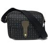 Pollini Borsa a tracolla Heritage Donna Pvc + Pelle Vit. (Nero/Bronzo)