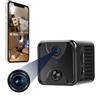 Tebetu Telecamera Spia Invisibile 4K, Mini Camera wifi Spia con Audio 3000mAh, Videocamera Sorveglianza Micro Spy Cam mit rilevamento del movimento PIR und grandangolo a 170° per interno/esterno