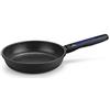 BRA Advanced Padella in Alluminio Pressofuso, Antiaderente, Senza PFOA, Rinforzata di Chemours, Teflon di Resa Elevata ed Alta Resistenza, Adatta per Induzione Contemporaneo, Nero, 28 cm [Esclusiva Amazon]