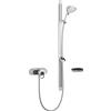 Mira Showers Select Flex 31999W - Miscelatore termostatico per doccia, colore: Bianco/Cromato