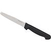 Marietti Coltelleria MRT240024 Confezione 6 Coltelli Tavola, Nero, Acciaio Inossidabile