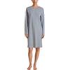 Calida Notti Primavera Camicia da Notte, Topazio Blu, Etichettalia Unica Donna