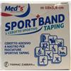 Med's Sport Band Cerotto Adesivo Nastro Fasciature Sportive Taping 10 m x 3,8 cm