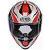 Premier CASCO HYPER RW 2,BIANCO PERLA/ROSSO/NERO,M+