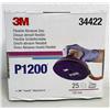 3M 34422 DISCHI ABRASIVI FLESSIBILI P1200 PEZZI 25