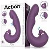 Action Turis Triple Function Clit Hitting Ball with G-Spot Pulsation & Vibration Purple