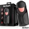 Action Kubex Masturbator with Licking Tongue, Pulsation & Vibration Black