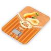 TM Electron TMPBS028 Bilancia da Cucina con Display Digitale, Ultra Sottile Vintage, 4 Sensori, Torna a 0, Ideale per Pasticceria e Cibo, Plastica, Design Pere