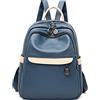 FANDARE Pelle Zaino Donna Moda Zaini Ragazze Impermeabile Zainetto Borsa da Scuola Backpack per Università Scuola Viaggio Lavoro Shopping Zaino Blu A