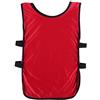 Alomejor Bavaglini da Allenamento Pettorine Allenamento Sport Gilet con 5 Colori, per Bambini, per Netball Calcio, Colore: Rosso