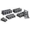 lego City - Binari Set con 20 Pezzi Accessori di Rotaie per Ampliare la Ferrovia del Treno Giocattolo Costruzioni per Bambini da 5+ Anni - 60205