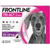 Frontline - Tri-Act Antiparassitario Cani 20 a 40 Kg Confezione 3 Pipette (Scadenza Prodotto 28/10/2024)