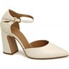 Vegan Shoes Italy VSI NAVA scarpe Sposa vegan Avorio Decolletè tacco largo punta Made in Italy
