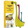 OTOTO Nessie Family - Mestolo Cucina Silicone, Lochness - Infusore per tè, mestolo per zuppa e colapasta, gadget da cucina divertenti, regali da cucina